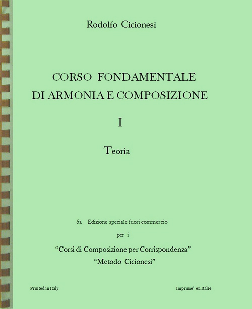Corso Fondamentale di Armonia e Composizione Titolo